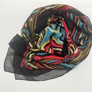 Bob Mackie wearable art scarf